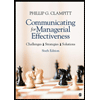 Communicating for Managerial Effective by Phillip G. Clampitt - ISBN 9781483358512
