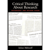 Critical Thinking about Research: Psychology and Related Fields by Julian Meltzoff - ISBN 9781557984555