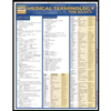 Medical Terminology Basics: Quick Study Chart by BarCharts - ISBN 9781572225381