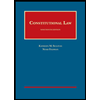 Constitutional Law by Kathleen Sullivan and Noah Feldman - ISBN 9781634594479