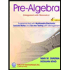 Pre-Algebra - With CD by Man M. Sharma - ISBN 9781888469554