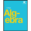 College Algebra (OER) by OpenStax College - ISBN M001882447