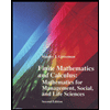 Finite Mathematics and Calculus  Mathematics for Management, Social 