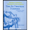 For All Practical Purposes   Student Solutions Manual (7TH 06)