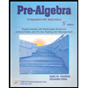 Pre-Algebra - With CD by Sharma - ISBN 9781888469622