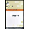 Taxation   Aplia Its Card (Semester) (33RD 09)