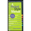 Pocket Style Manual, 09 MLA / 10 APA and Access by Diana Hacker - ISBN 9780312676964