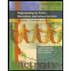 Programming for Parks, Recreation -Text by Degraaf - ISBN M001189605