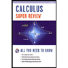 Super Review:  Calculus by Research and Education Association - ISBN 9780738611068