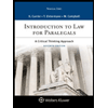 Introduction-to-Law-for-Paralegals-A-Critical-Thinking-Approach, by Katherine-A-Currier-and-Thomas-E-Eimermann - ISBN 9781543807783
