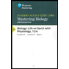 cover of Biology: Life on Earth with Physiology - Mastering With eText (12th edition)