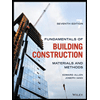 cover of Fundamentals of Building Construction (7th edition)