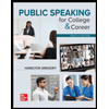 Public-Speaking-for-College-and-Career-Looseleaf, by Hamilton-Gregory - ISBN 9781260862171